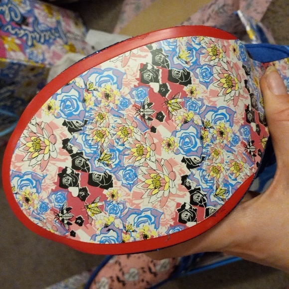 Beautiful Blue Miaow Irregular Choice Booties, size 43, size 11 - Picture 9 of 12